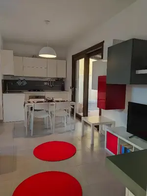 Cucina o angolo cottura di Casa LantanaRossa