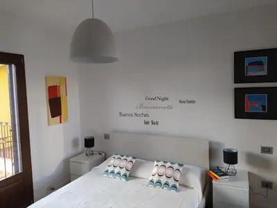 Letto o letti in una camera di Casa LantanaRossa