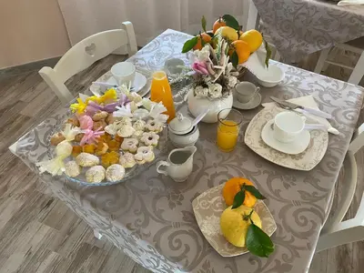 Cibo presso il bed & breakfast o nelle vicinanze