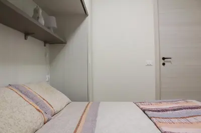 Letto o letti in una camera di Casa Mari