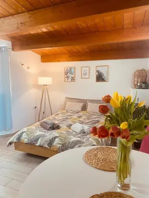 Letto o letti in una camera di Bobo Home 2