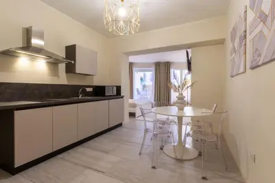 Cucina o angolo cottura di Studio Apartments Boutique Al Bastione di Cagliari