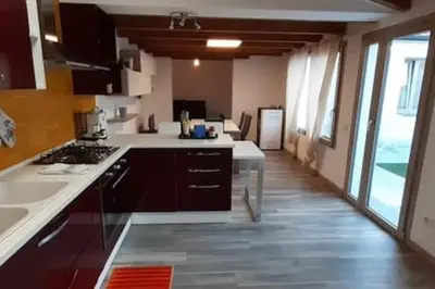 Cucina o angolo cottura di Casa Aida
