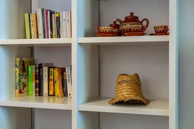 Biblioteca nella villa