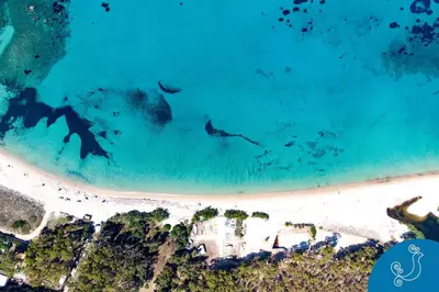 Paesaggio naturale nelle vicinanze della villa