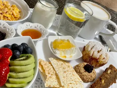 Cibo presso il bed & breakfast o nelle vicinanze