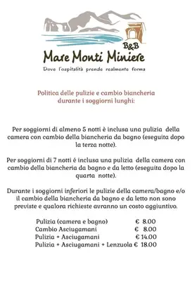 Planimetria di B&B Mare Monti Miniere