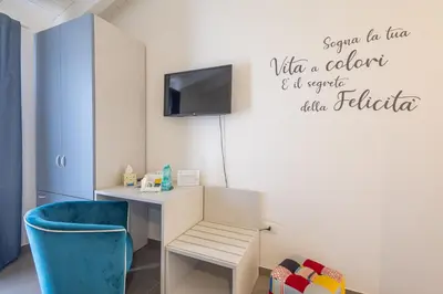 TV o dispositivi per l'intrattenimento presso Bcolors Rooms, Selargius Is Corrias