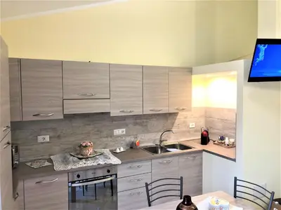 Cucina o angolo cottura di La casetta del centro