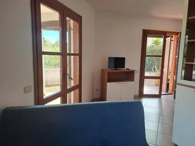 TV o dispositivi per l'intrattenimento presso Appartamento da Carla