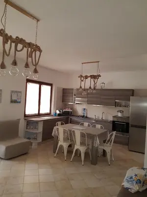 Cucina o angolo cottura di Casa BiBa