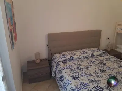 Letto o letti in una camera di Casa BiBa