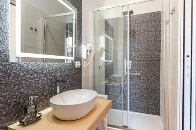 Bagno di Domus Laetitiae Rooms & Apartments