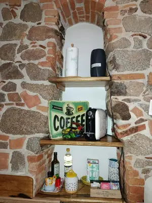 Set per la preparazione di tè e caffè presso Sa Ferula