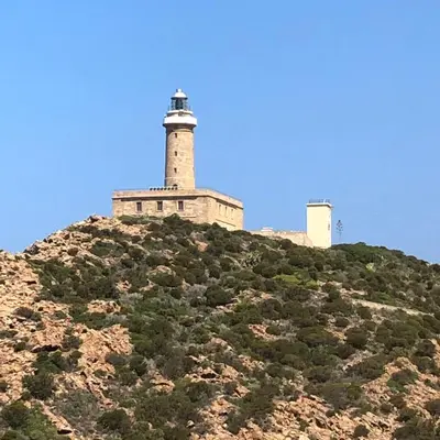 Paesaggio naturale nelle vicinanze della villa