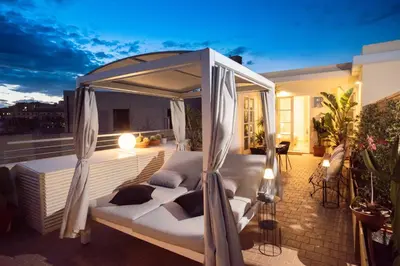 Letto o letti in una camera di Leopoldo Rooms