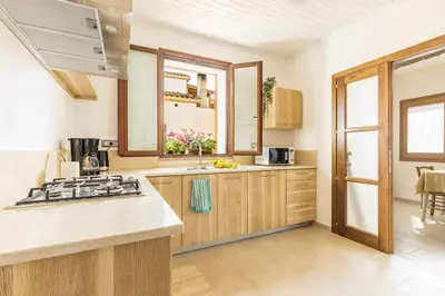 Cucina o angolo cottura di Casa Amelia sul Mare