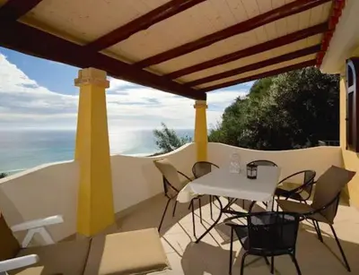 Paesaggio naturale nelle vicinanze della casa vacanze