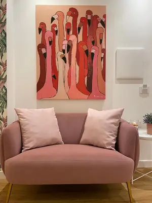 Area soggiorno di Vento Suites