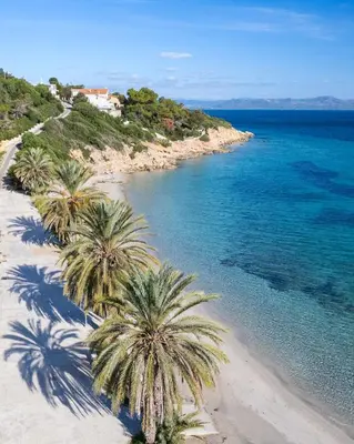 Paesaggio naturale nelle vicinanze dell'affittacamere