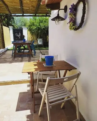 Patio o area all'aperto di Casa Vacanza Sa Prenda