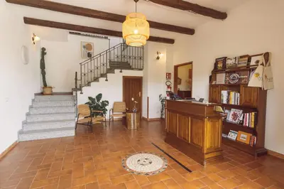 Biblioteca nell'hotel