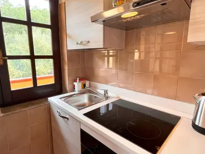 Cucina o angolo cottura di Appartamento con vista mare a Terramala