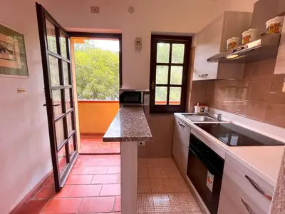 Cucina o angolo cottura di Appartamento con vista mare a Terramala