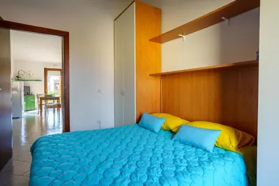 Letto o letti in una camera di Casa Vacanze il Limone