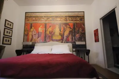 Letto o letti in una camera di Il Chiostro