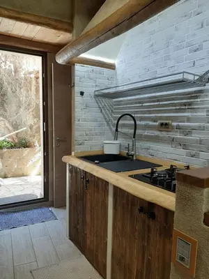 Cucina o angolo cottura di Villa Michela