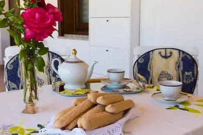 Cibo presso il bed & breakfast o nelle vicinanze