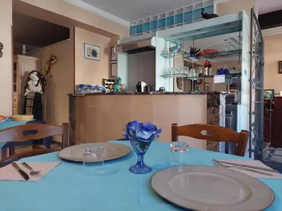 Cucina o angolo cottura di Hotel Aquarius