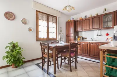 Cucina o angolo cottura di B&B Il Mirto