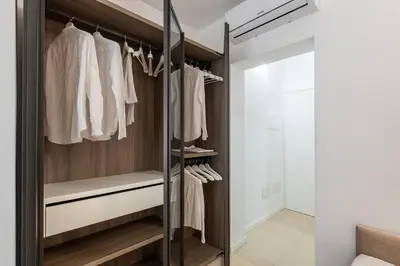 Letto o letti in una camera di Palazzo Michelangelo