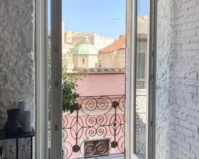 Balcone o terrazza di SU MERI STAMPACE - Luxury apartment city center