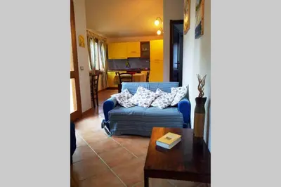 Area soggiorno di Appartamento a 50 metri dal mare