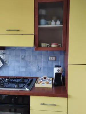Cucina o angolo cottura di Appartamento a 50 metri dal mare