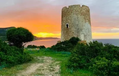 Paesaggio naturale nelle vicinanze della casa vacanze