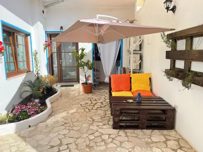 Patio o area all'aperto di Canne al vento