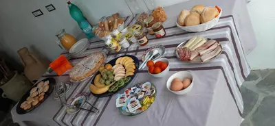 Cibo presso il bed & breakfast o nelle vicinanze