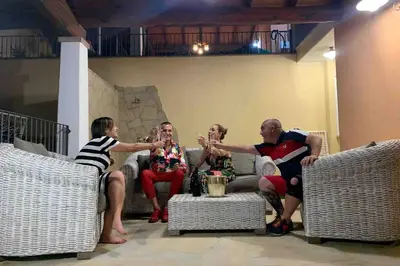 Ospiti di Villa Elisa residenza Agorà Villasimius