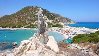 Paesaggio naturale nelle vicinanze della villa