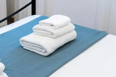 Letto o letti in una camera di Sa lughe Wi-fi free