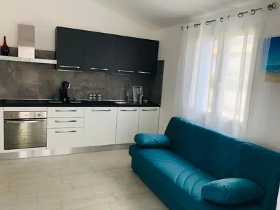 Cucina o angolo cottura di VILLA AMBRA