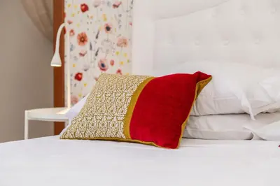 Letto o letti in una camera di B&B Calamoresca