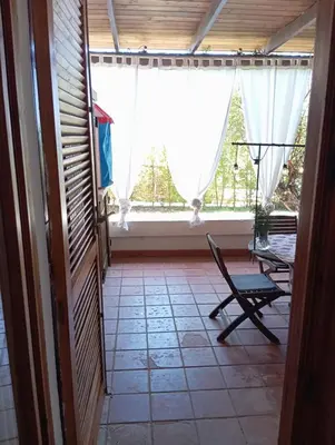 Balcone o terrazza di ERIKA House Is Molas