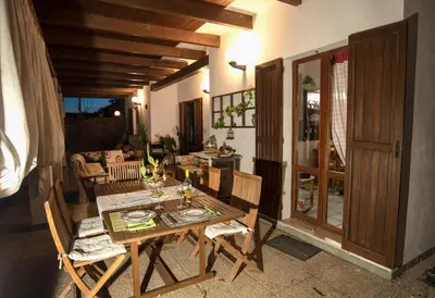Area soggiorno di Villa By The Beach