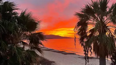 Paesaggio naturale nelle vicinanze della casa vacanze