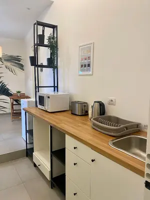 Cucina o angolo cottura di ISTAI Cagliari City Center Rooms
